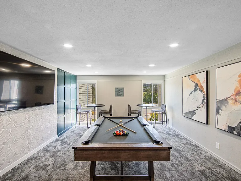 Billiards Room at Delphine on Diamond in San Francisco, CA 94131