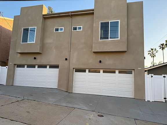 Rear of property