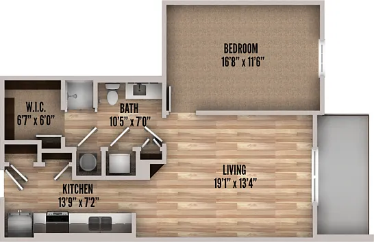 Floor plan A14