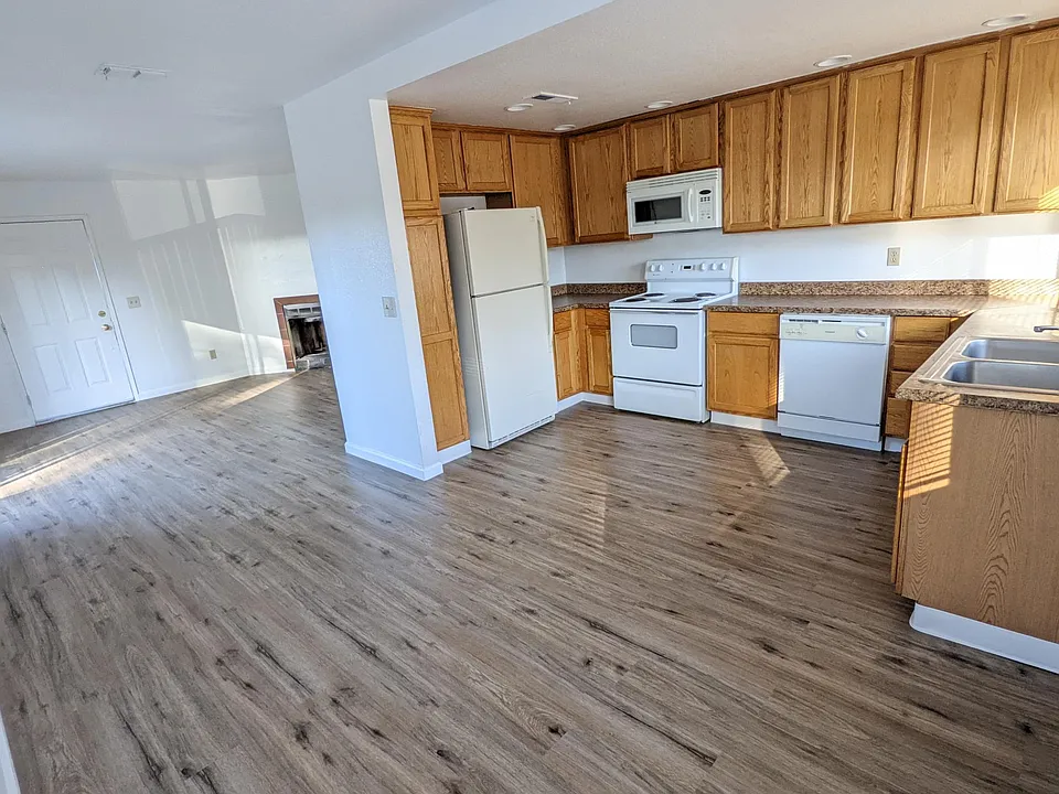 Kitchen and Living Room