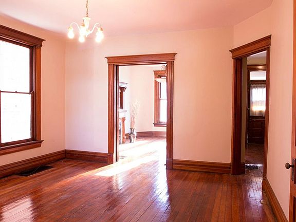 Dining Room with pocket door to living room
