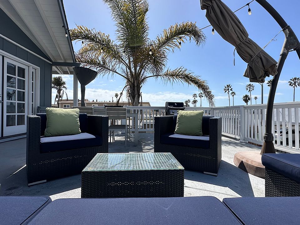 Large private deck