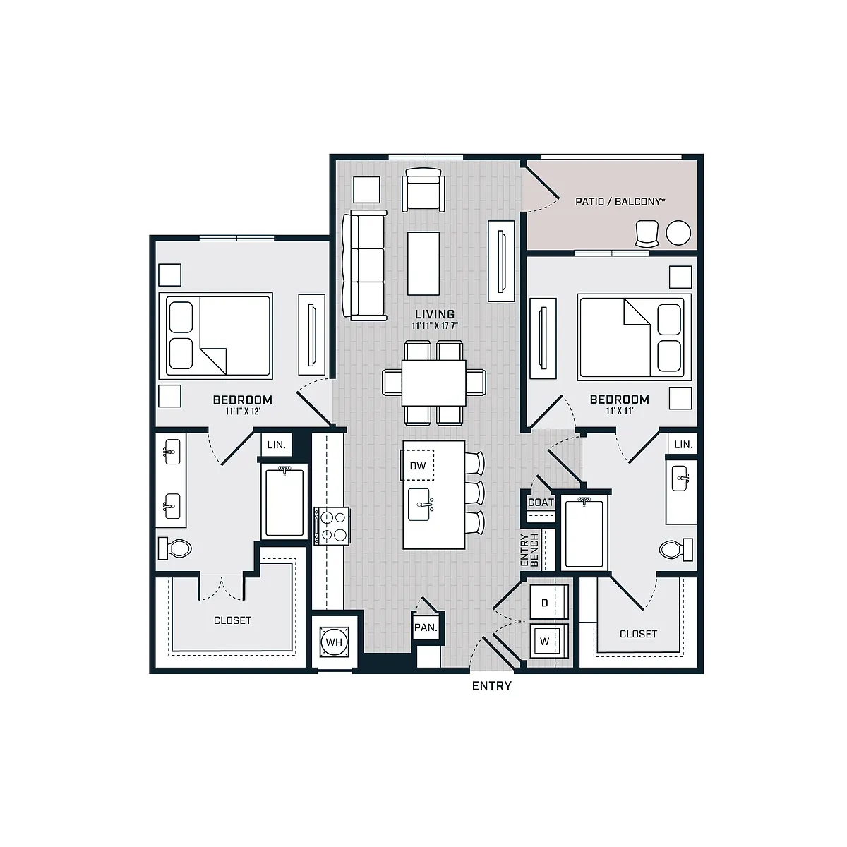 Floor plan B2