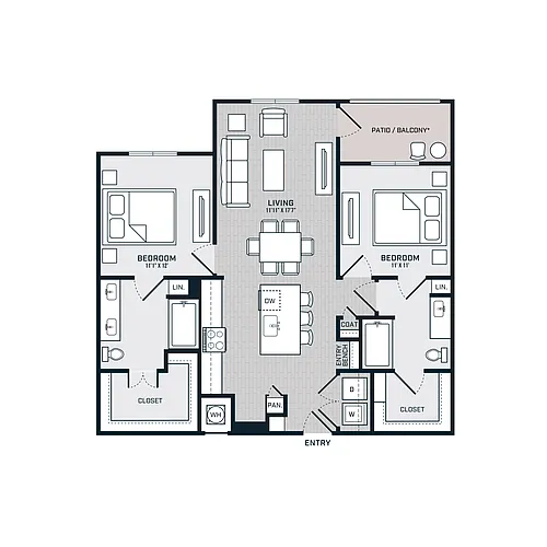 Floor plan B2