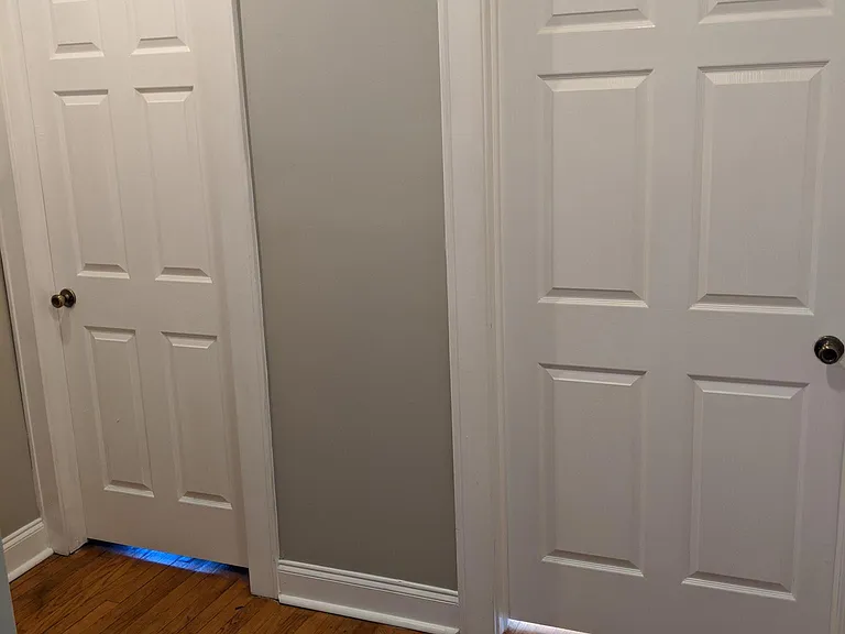 Main Bedroom Door (Right) and Second Bedroom Door(Left)