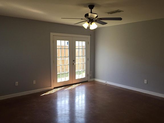 Living Room - french doors