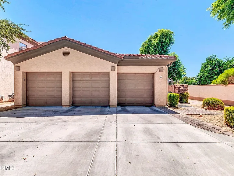 three car garage