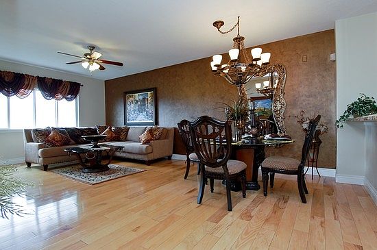 Living Room and Dining