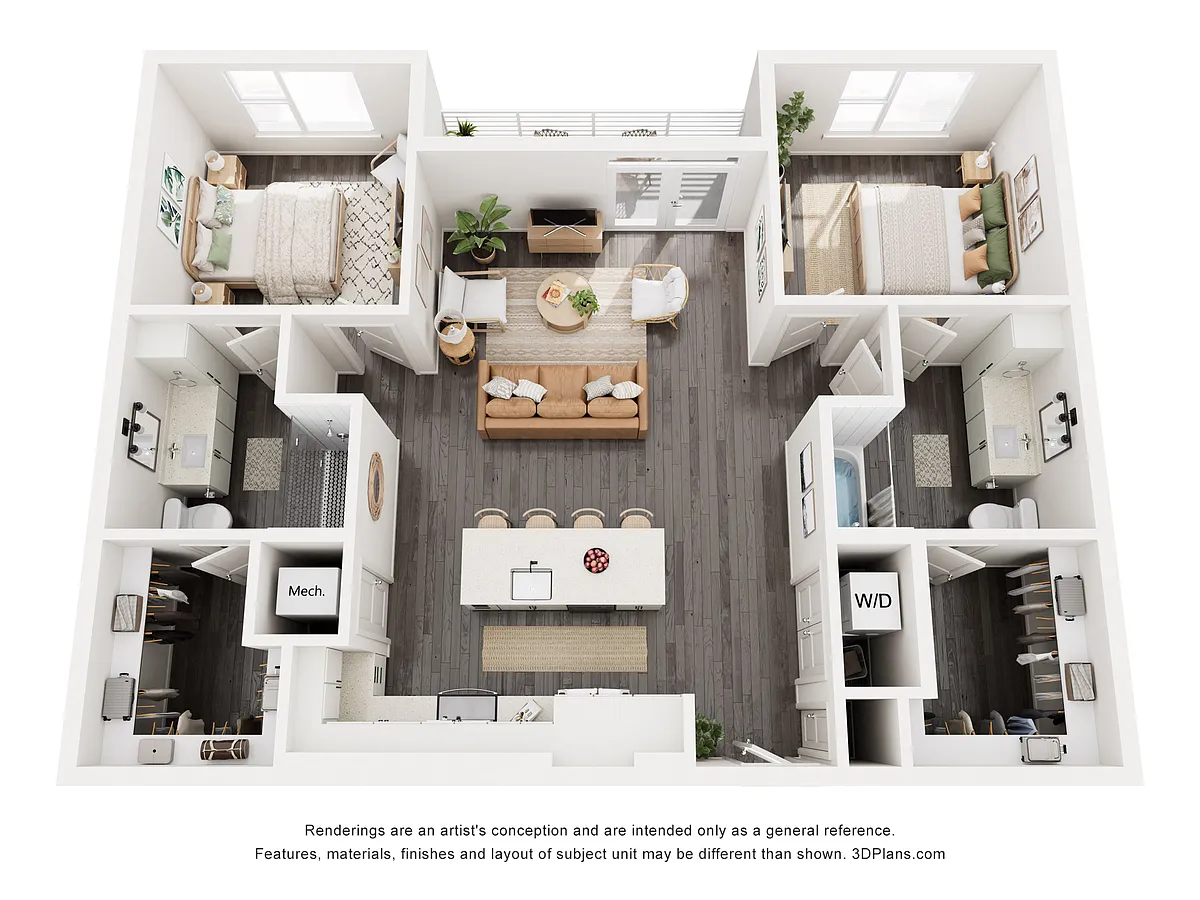 Floor plan B3