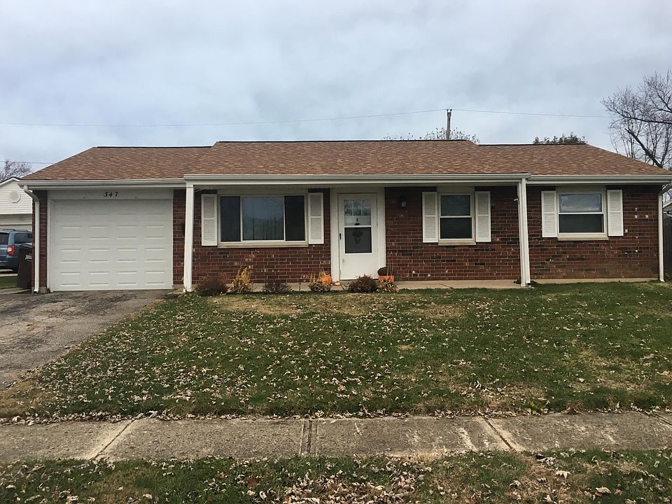 front of home and yard