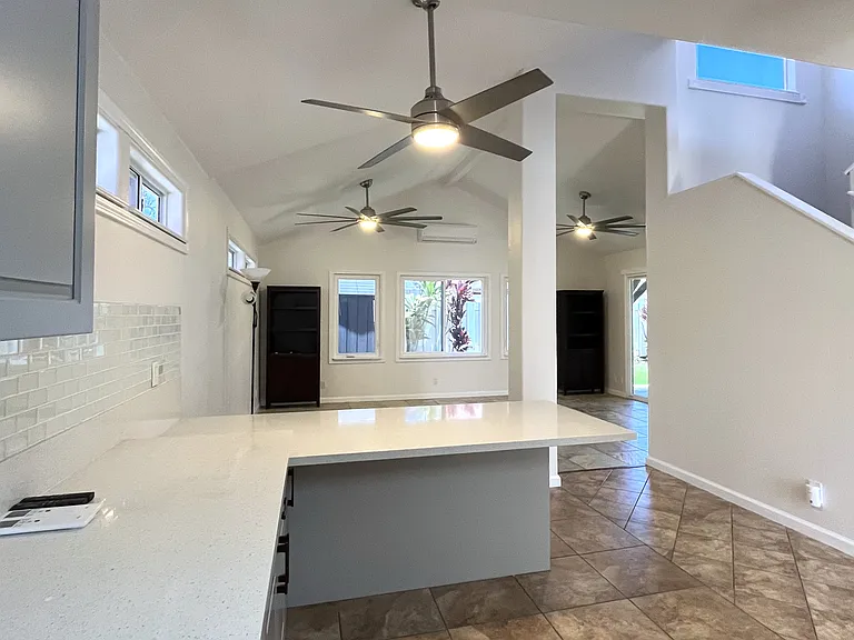 Kitchen & Living Room