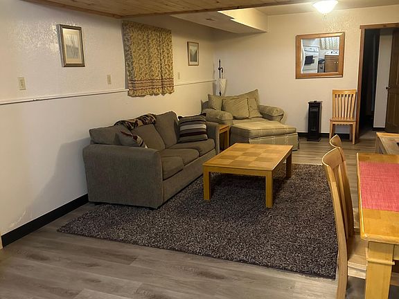 Sofa and chair in apartment