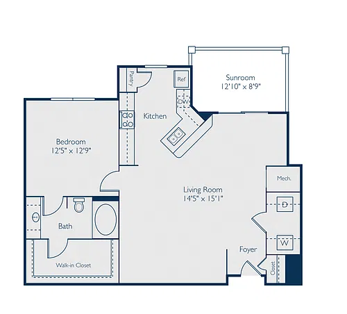 Floor plan A8