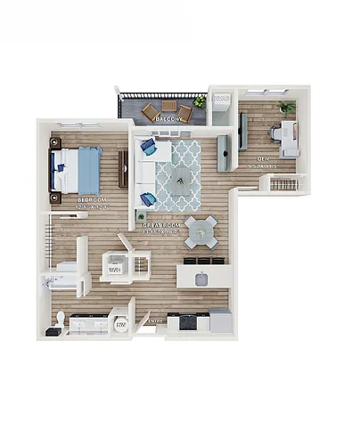 Floor plan Delaware Deluxe