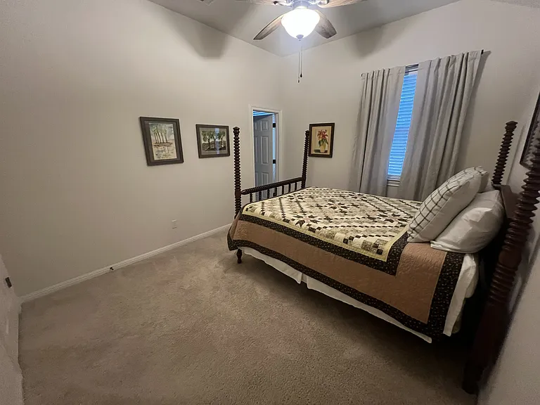 Upstairs bedroom 3 with full bath.