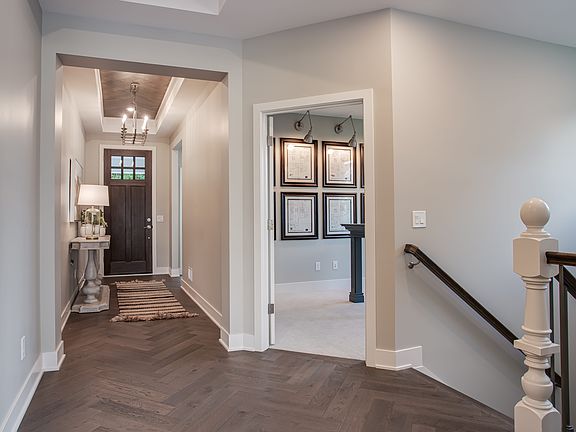 Stock photo not meant to represent final colors and finishes of home under construction.