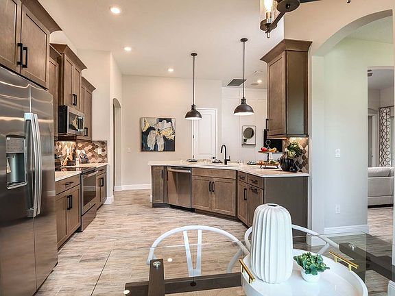 Sweetwater new construction home plan kitchen space by William Ryan Homes Tampa