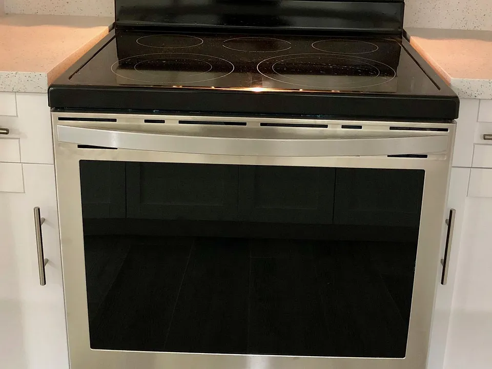 New stainless steel appliances