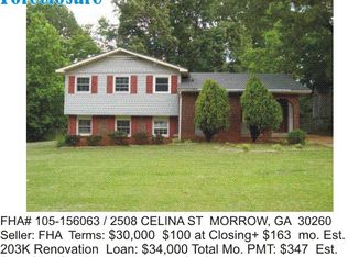 2508 Celina Ct, Morrow, GA 30260