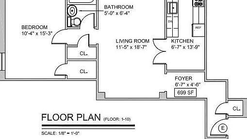 2nd image of 25 E 10th St APT 4E