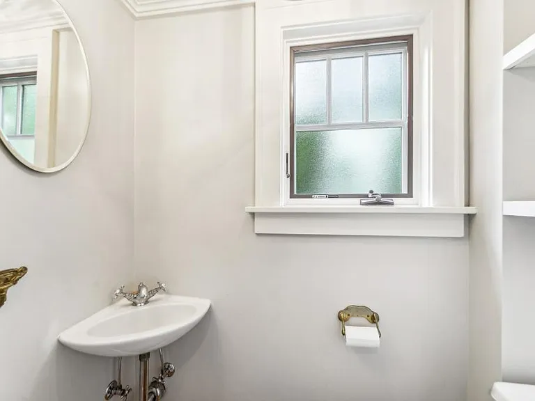 Powder room on main floor