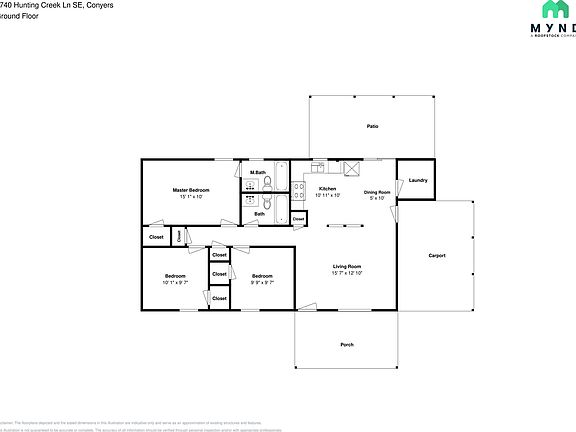 5th image of 1740 Hunting Creek Ln SE