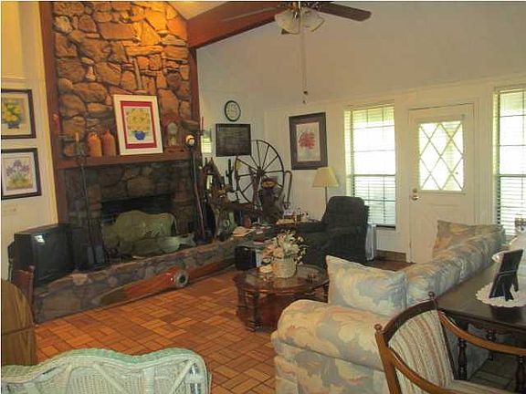 Great room with wall of builtins