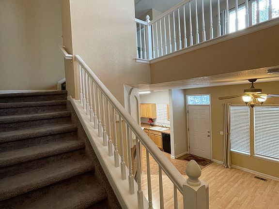 Stairway leading to upstairs loft