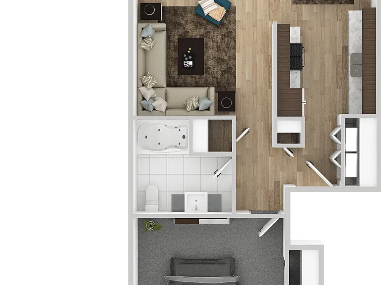 1,2,3-bedroom apartment homes close to everything! — Photo 9