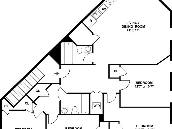 2nd image of 347 Flatbush Ave #1