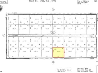 0 Cassia Rd LOT 28, Adelanto, CA 92301