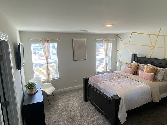 Primary Bedroom with bathroom.