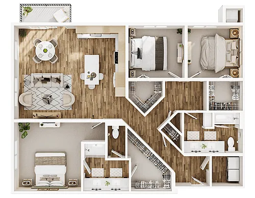 Floor plan Canvas