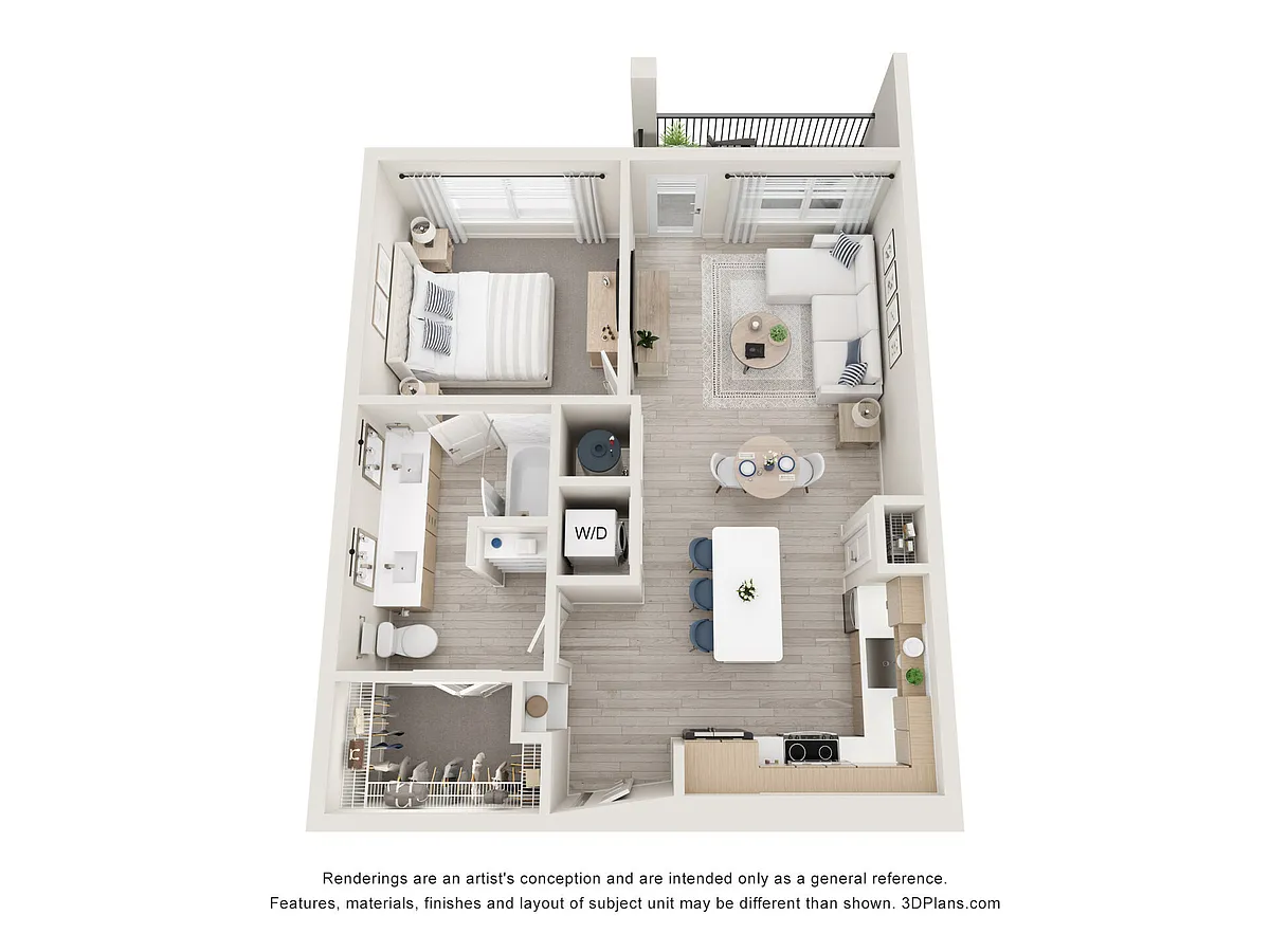 Floor plan A1T