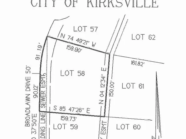 LOT 58 Broadlawn Dr, Kirksville, MO 63501