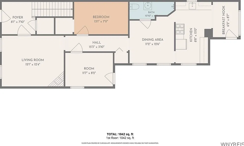 2 bed, 1.0 bath, 1176 sqft, $1,400 — Photo 4