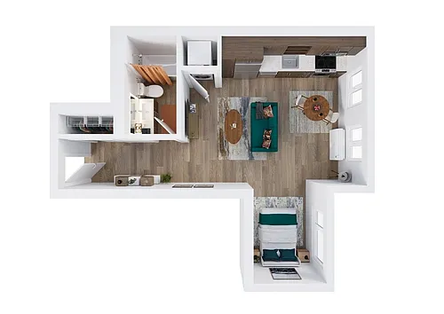 Floor plan Studio A