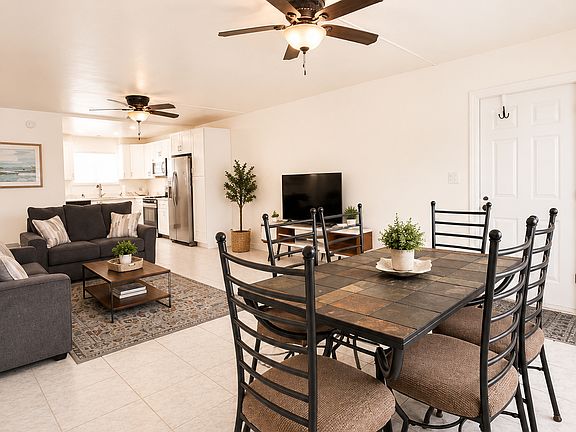 dining and living room area
