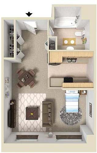 Floor plan The Elm