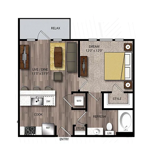 Floor plan A1