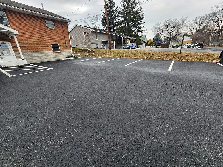 Back parking lot