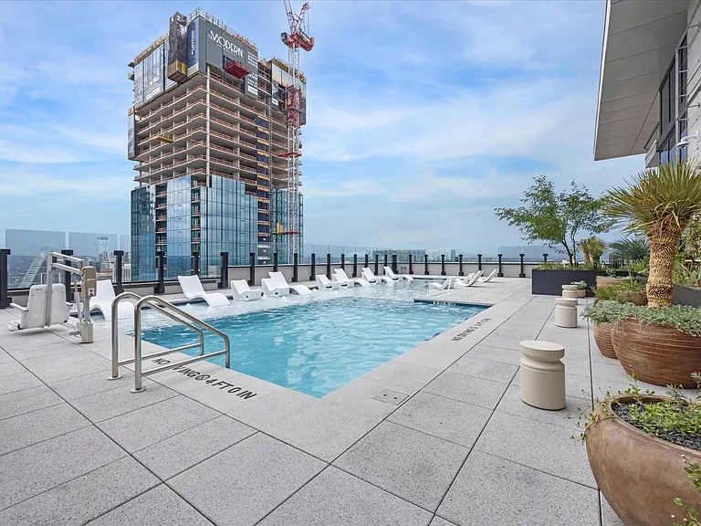 Rooftop pool