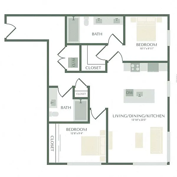 Floor plan B6