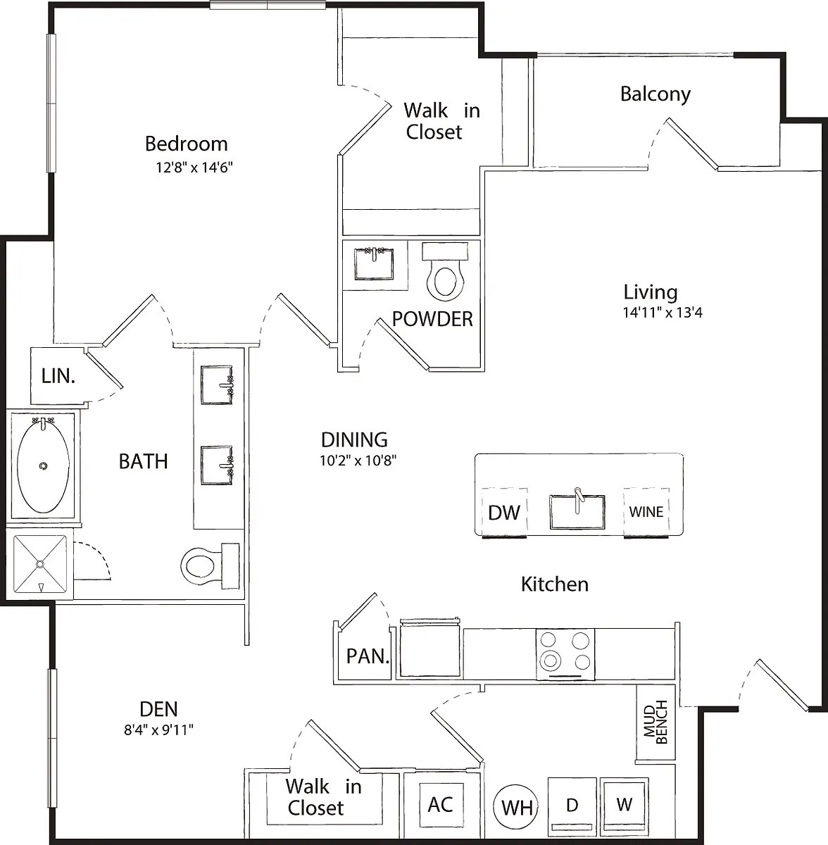 Floor plan A8