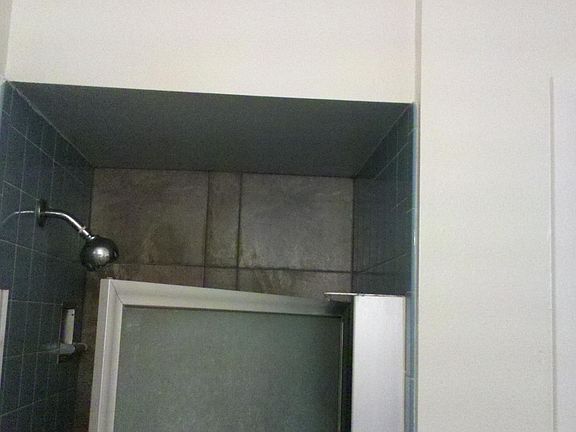 Bathroom connected to masterbedroom. Shower only