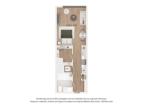 Floor plan A01