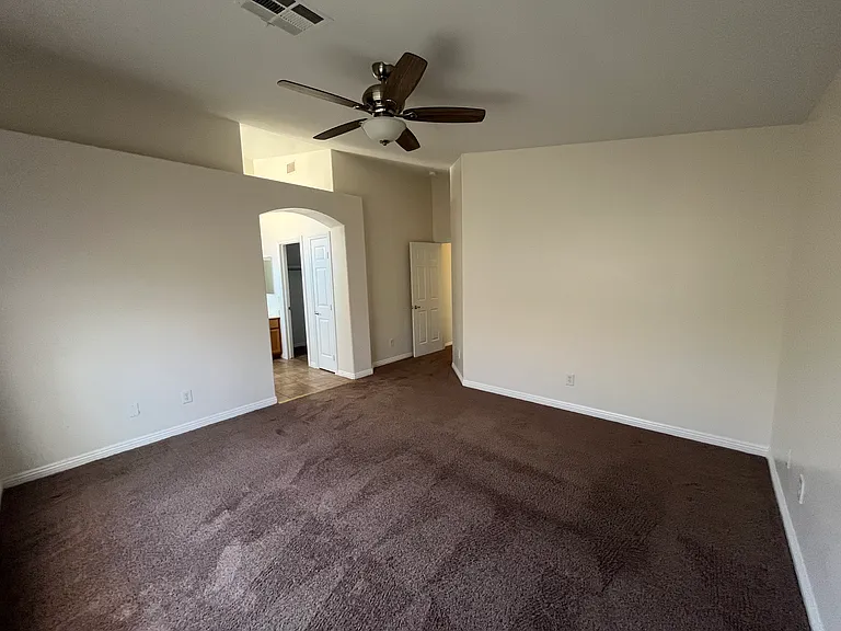 Primary Bedroom with Ceiling Fan
