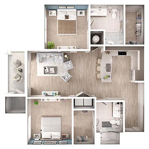 Floor plan B2