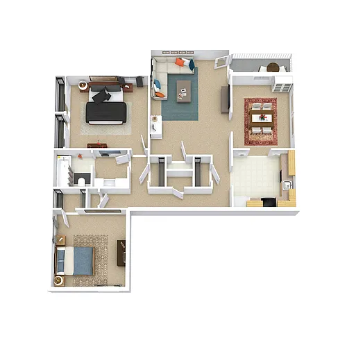 Floor plan B7