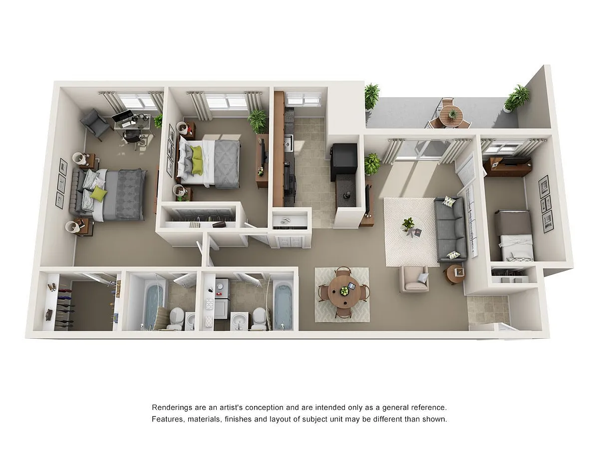 Floor plan The Berkley